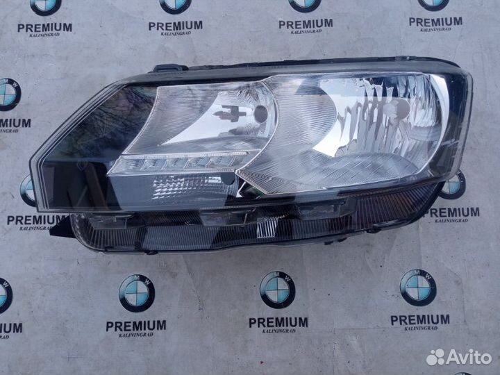 Галогенная светодиодная фара передняя левая Skoda