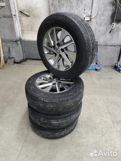 Колёса в сборе 215/65r16 летние Toyota Alphard