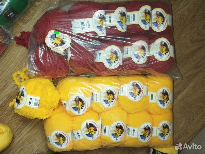 Пряжа нитки мотки