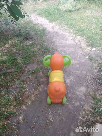 Слон каталка. Толокар