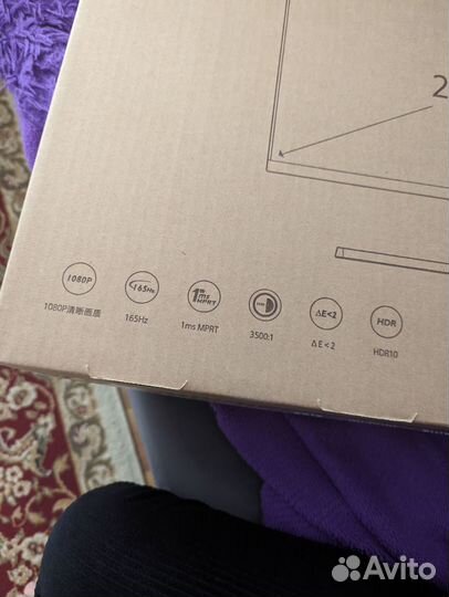 Монитор xiaomi redmi g24 165hz
