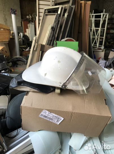 Шлем каска пожарного СССР