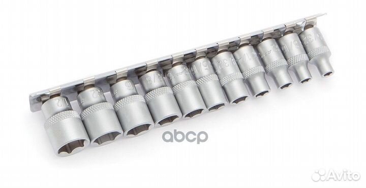 Набор головок 6-гр.дюймовых 1/4 11 шт. (5/32 3