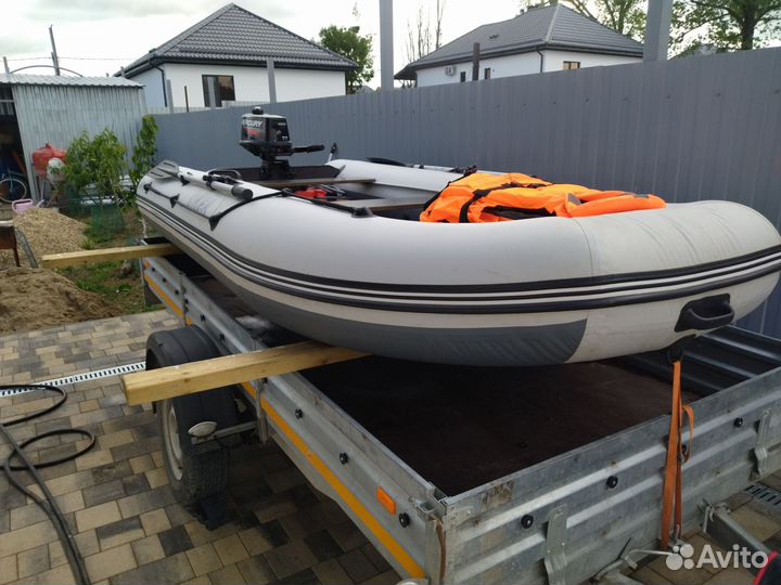 Надувная лодка пвх с мотором