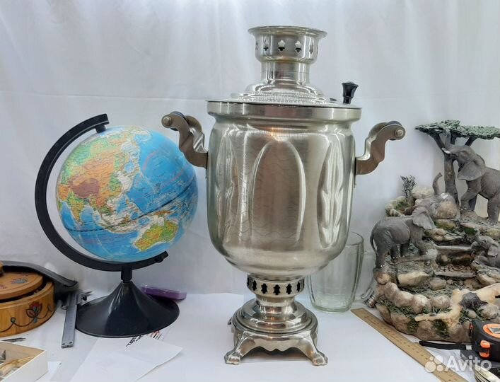 Самовар на дровах СССР угольный