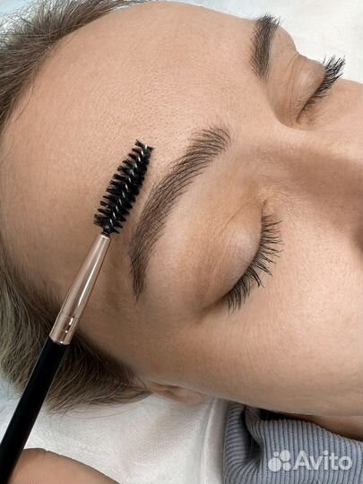 Татуаж волосковые брови (не микроблейдинг)