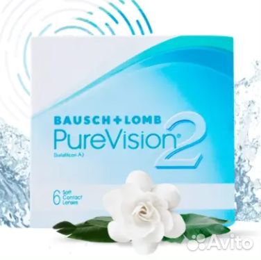 Bausch & lomb контактные линзы Pure Vision -6,5