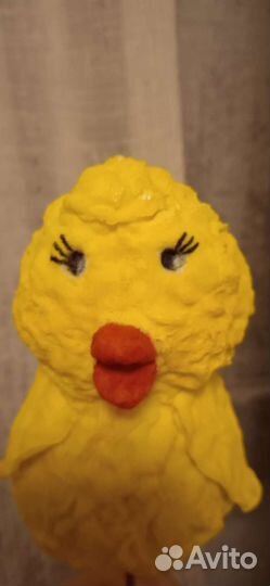 Ёлочная игрушка из ваты