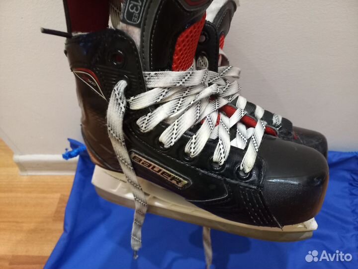 Коньки хоккейные детские 32 размер bauer