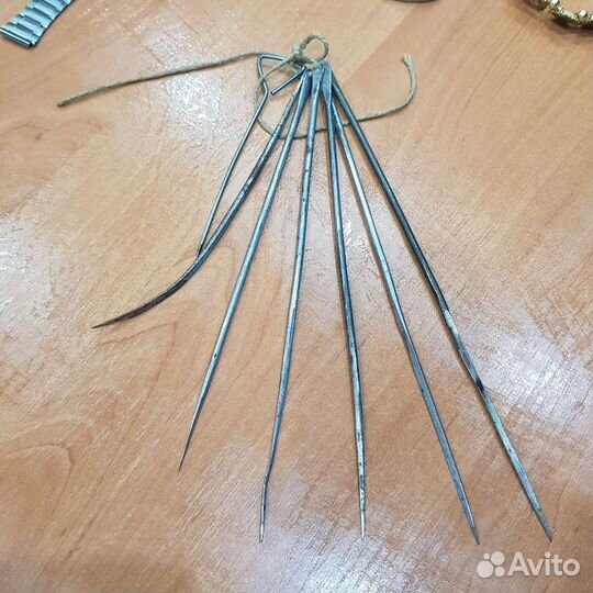 Антикварные большие иголки до 1917 года