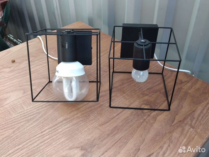 Настенный светильник бра в стиле лофт