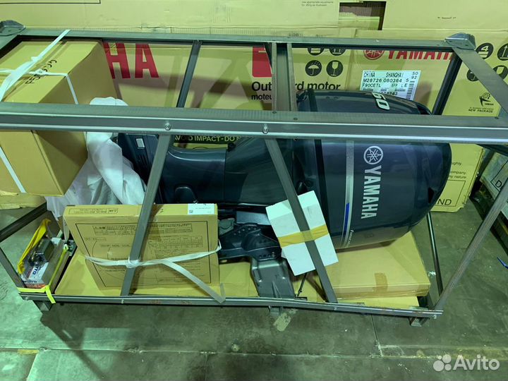 Новый лодочный мотор Yamaha F 60 fetl