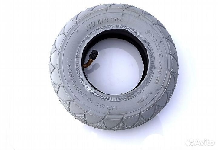 Покрышка 200х50 с камерой для инвалидной коляски