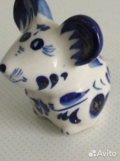 Гжель, сахарница, домовёнок