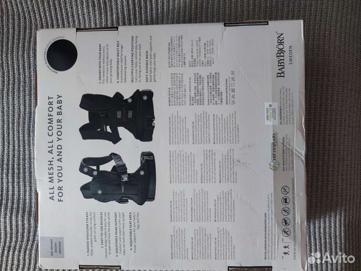 Эргорюкзак babybjorn one air mesh