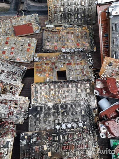Радиодетали и платы СССР