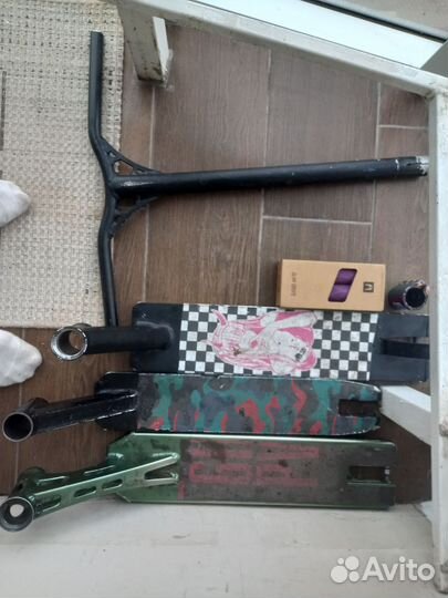 Запчасти на трюковой самокат