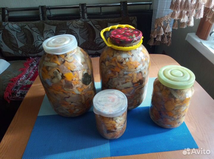 Грибы соленые