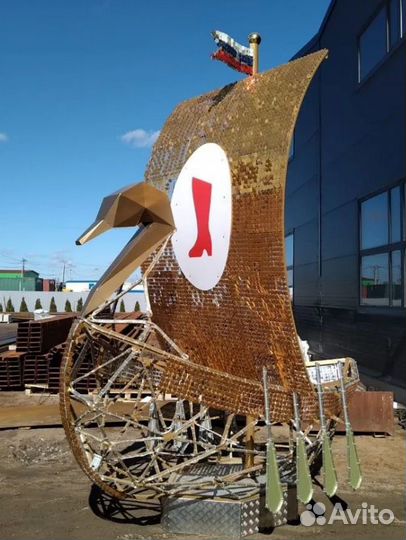 Световые уличные фигуры и металлоконструкции