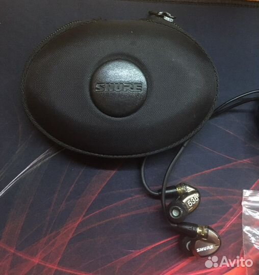 Shure SE535-V-E - ушные мониторы, три драйвера