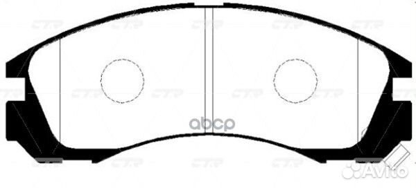 GK0479 колодки дисковые передние Mitsubishi Ga
