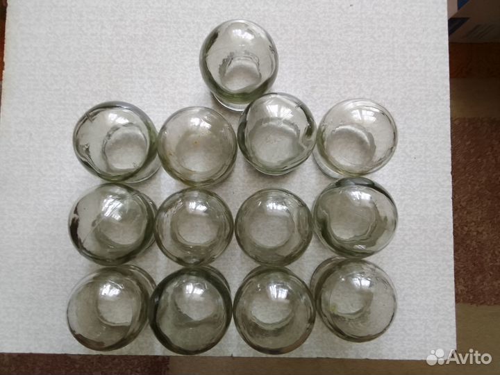 Медицинские стеклянные банки