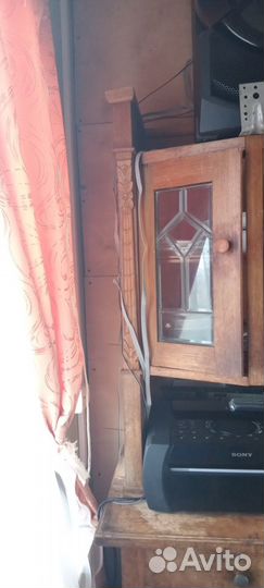 Старинный буфет горка