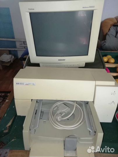 Манитор, клавиатура, принтер