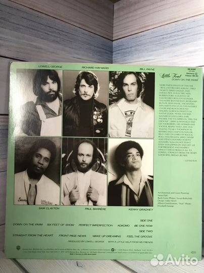 LP-Little Feat “Down on the Farm” 1979Germany