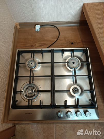 Газовая варочная панель 4 конфорки bosch
