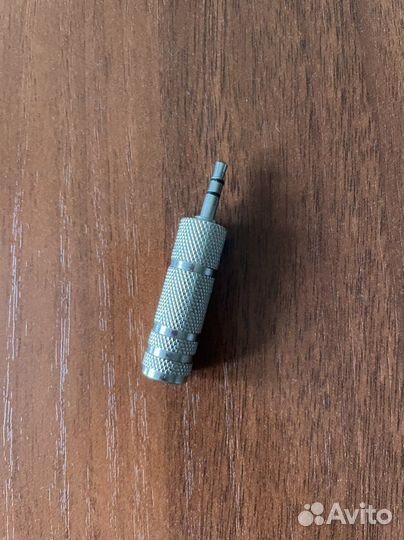 Адаптер microjack 2,5 (мама) на jack 6,35 (папа)