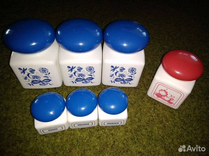 Контейнеры(банки)для сыпучих продуктов (круп) ГДР