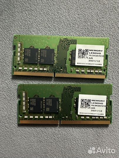Оперативная память ddr4 16gb/32gb samsung