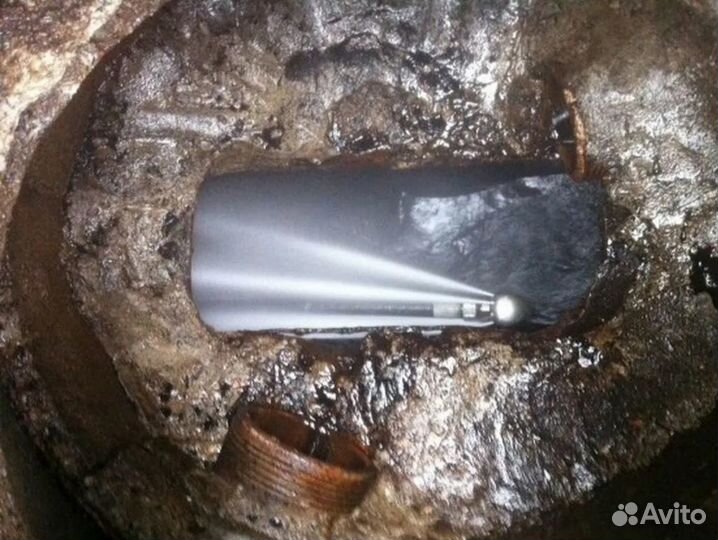 Прочистка засора Прочистка труб канализации