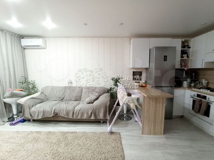 2-к. квартира, 40,6 м², 1/3 эт.