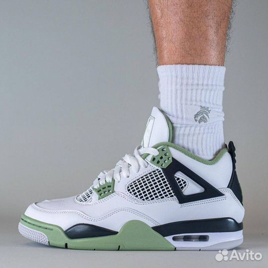 Кроссовки Air Jordan 4 Seafoam (36-45)