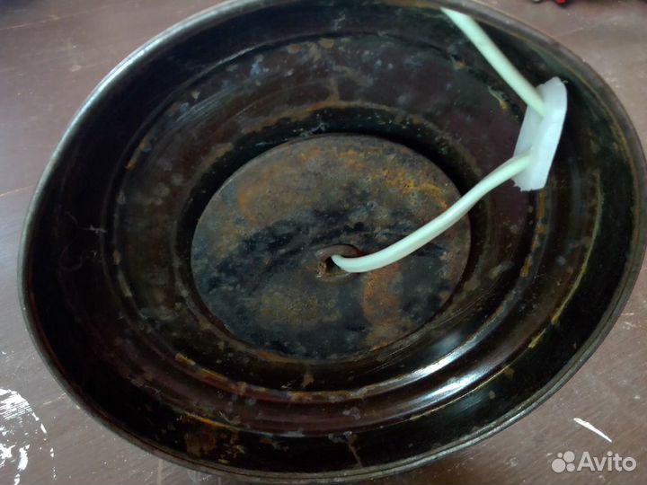 Старинная настольная лампа