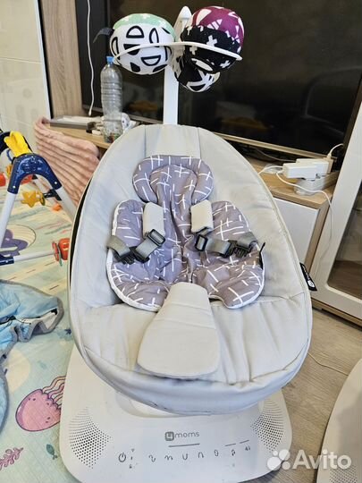 4moms Mamaroo NEW со вкладышем