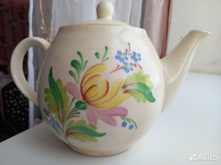 Чайник СССР кракелюр