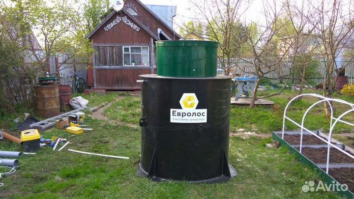 Септик для дома без откачки Евролос био 172