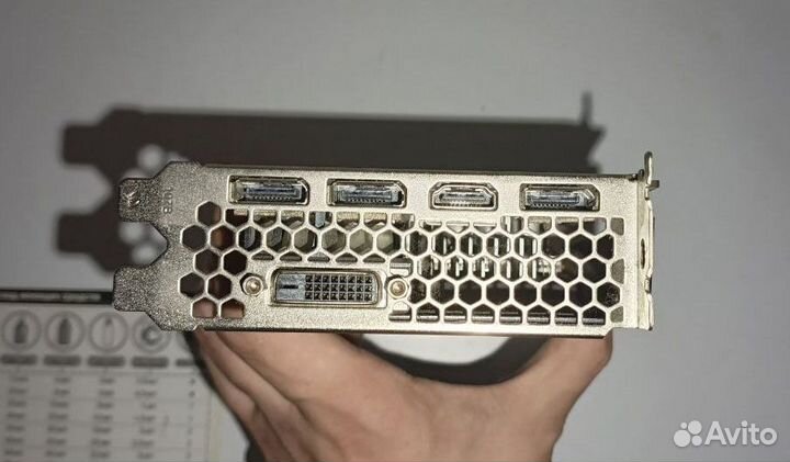 Видеокарта GTX 1060 6gb palit dual