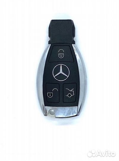Корпус ключа зажигания стальной для Mercedes