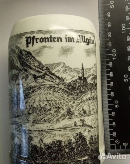Кружка пивная Pfronten im Allgäu maho Германия