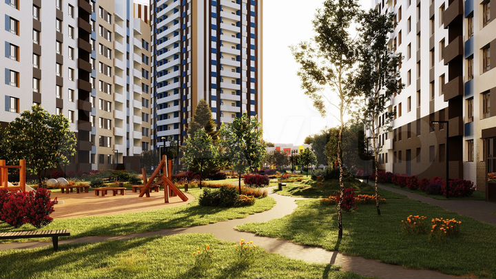 3-к. квартира, 77,7 м², 1/9 эт.