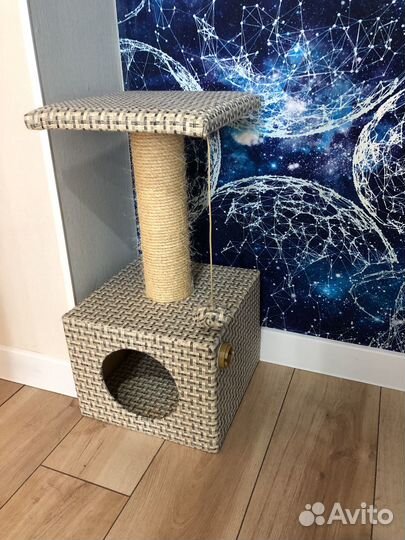 Домик для кошки с когтеточкой бу
