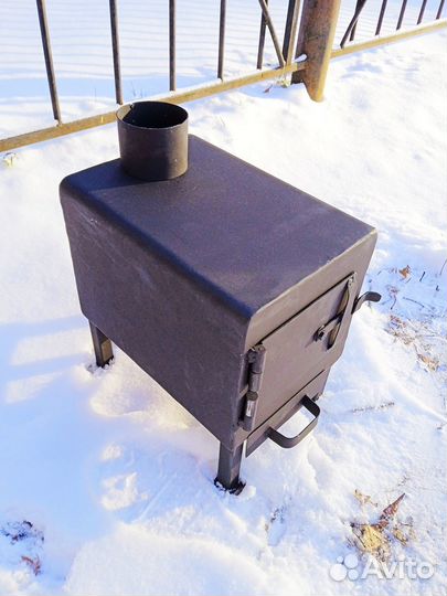 Мини печь для палатки