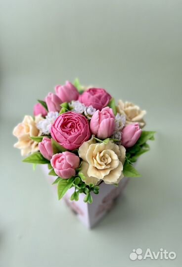 Букет из мыла