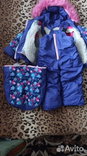 Детский зимний комбинезон на девочку