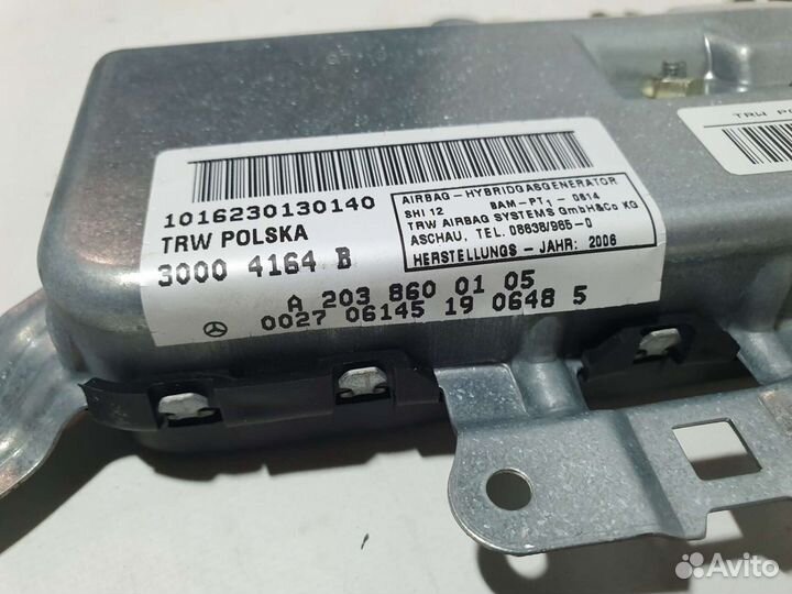 Подушка безопасности задней двери Mercedes W211