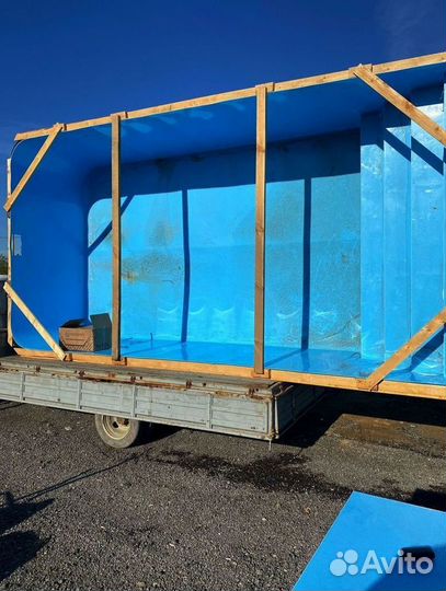 Полипропиленовая чаша 6м*3м*1,5м